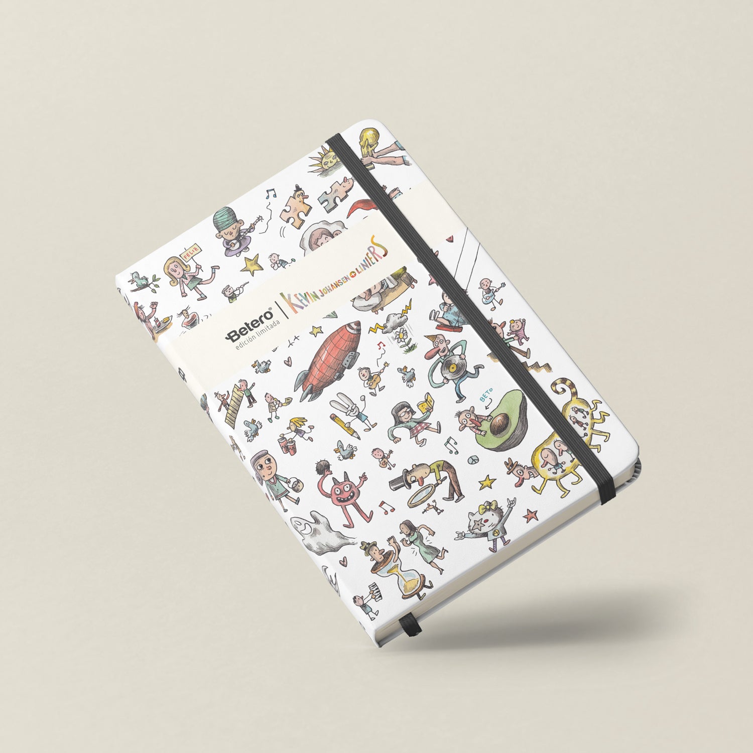 Betero Edición limitada Kevin Johansen + Liniers