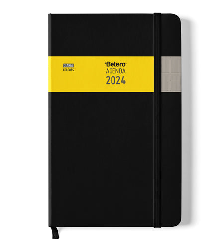 Agenda 2024 día por página: Calendario diaria | español , tamaño A4 -12  meses -Tapa dura- Planificador diario (Spanish Edition)