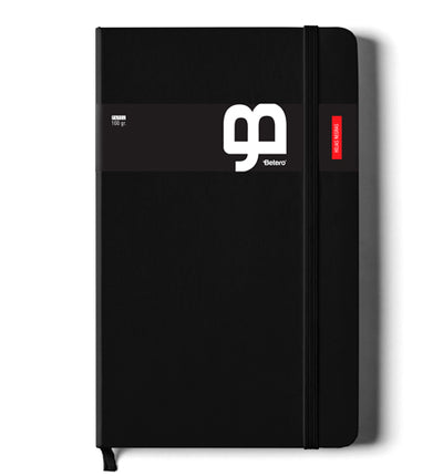 Hojas negras - negro