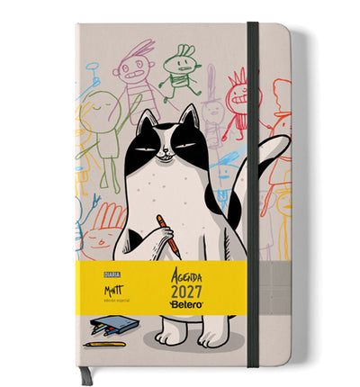 Gato dibujando - Agenda 2027