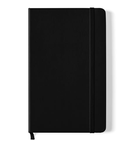 Cuaderno hojas negras
